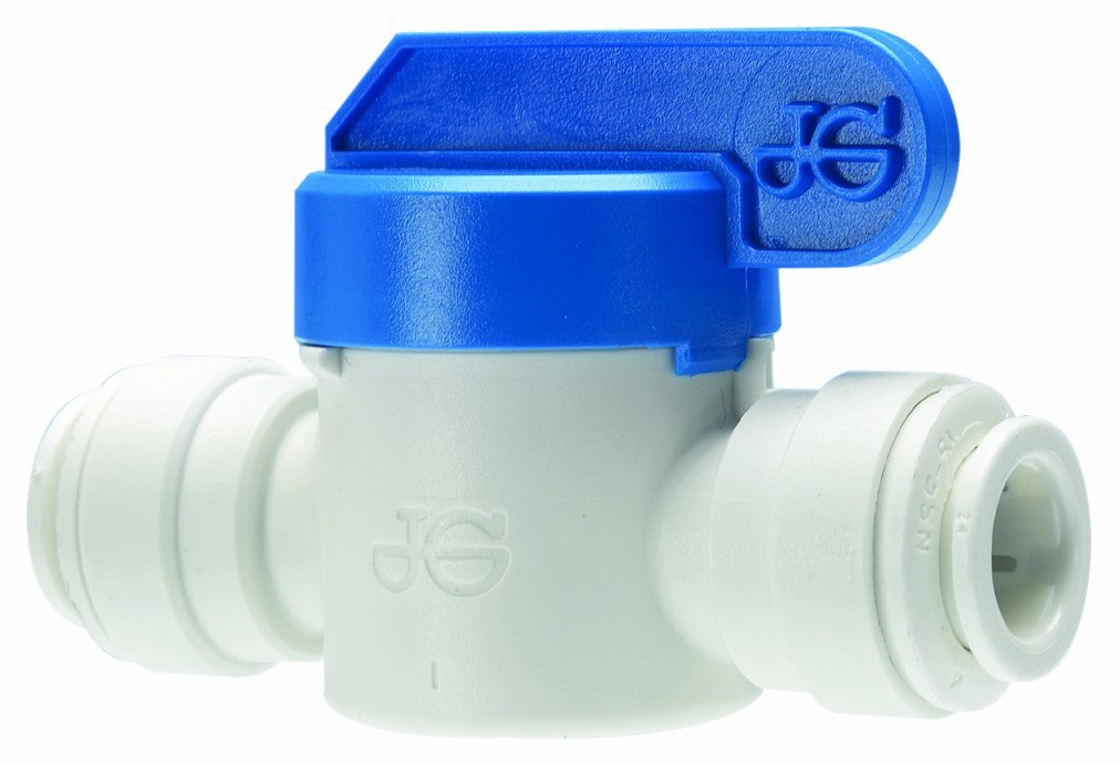 (image for) John Guest BV6G6F Ball Valve 3/8" Quick Connect X 3/8" FPT - Click Image to Close